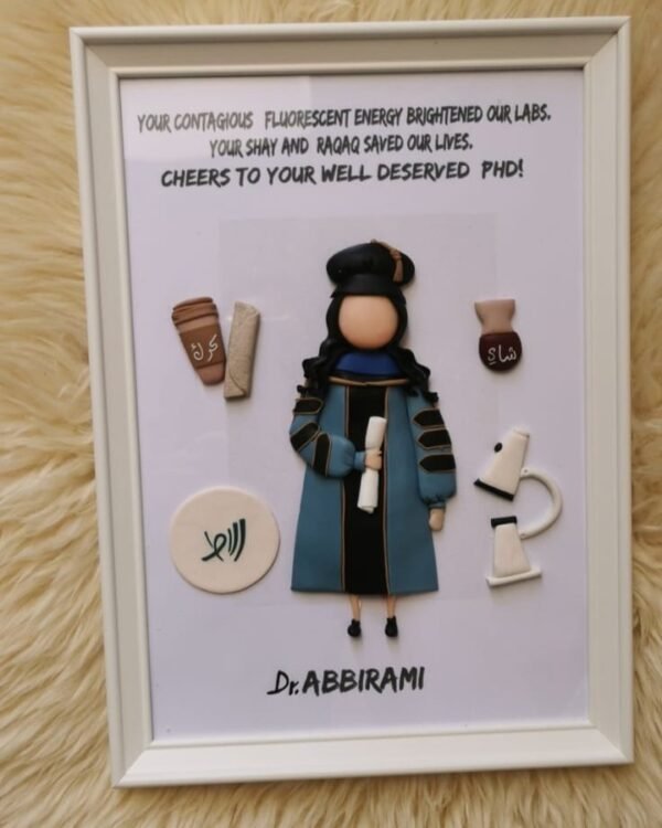 25825e69-4c50-42d9-b418-03e13a7b6181 1-Person Frame – Handmade Fimo Clay Frame (DR.ABBIRAMI)